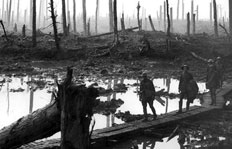 Trench warfare, Ypres, 1917