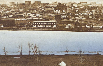 Calgary, c 1910. Source: University of Alberta Peel's Prairie Postcards series