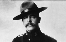 Dr. Henry George, surgeon to the North-West Mounted Police at Calgary, ca. 1900. Source: Glenbow Museum
