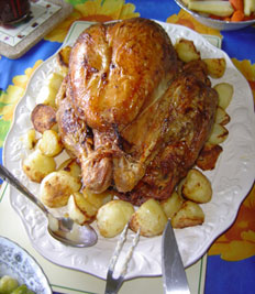 Turkey dinner