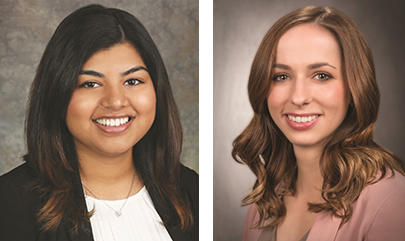 Supraja Rengan and Alanna Chomyn, Emerging Leaders in Health Promotion grant program
