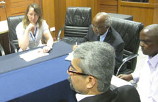 Dr. Christine L. Gibson attends East Africa Family Medicine Initiative (EAFMI) breakout groups Dr. Christine L. Gibson attends East Africa Family Medicine Initiative (EAFMI) breakout groups